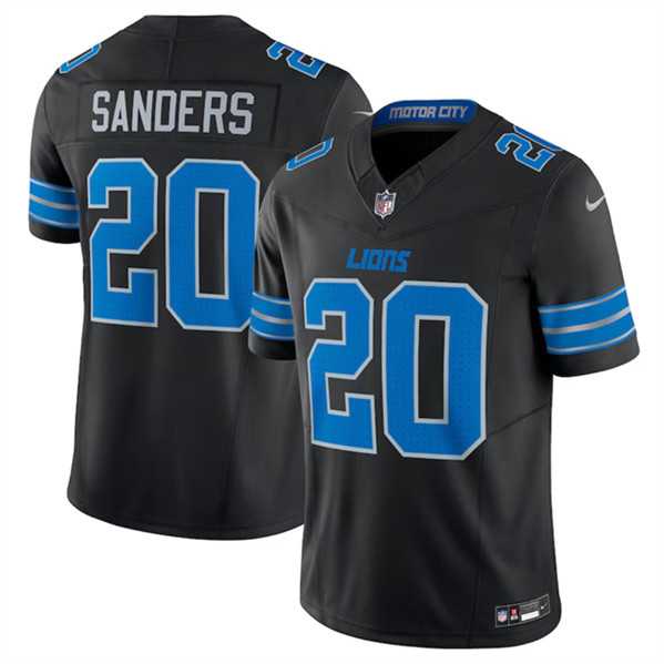Men & Women & Youth Detroit Lions #20 Barry Sanders Black 2024 F.U.S.E. 2nd Alternate Vapor Limited Stitched Jersey->detroit lions->NFL Jersey